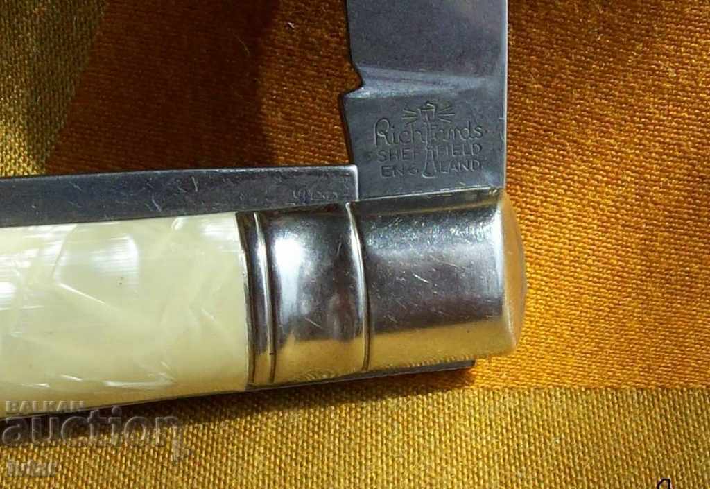 English folding knife "RICHARDS SHEFFIELD" plus bonus - 6 English folding knife "RICHARDS SHEFFIELD" plus bonus - 6