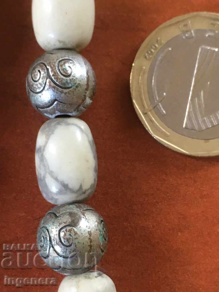 Delivery of SOCAN BEAD AND NATURAL ANTIQUE SILVER MARBLE