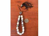 SOCAN BEAD AND NATURAL ANTIQUE SILVER MARBLE