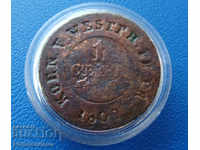 Germany - Westphalia 1 Cent 1809 Rare