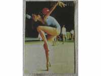 ХУДОЖЕСТВЕНА ГИМНАСТИКА Д. ГЕОРГИЕВА 1985 КАЛЕНДАРЧЕ