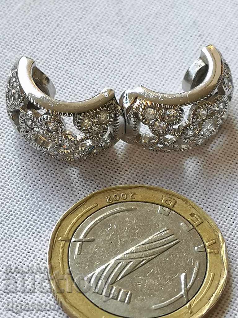 Silver earrings with price 60.00 BGN | € 30.68 Silver earrings with price 60.00 BGN | € 30.68