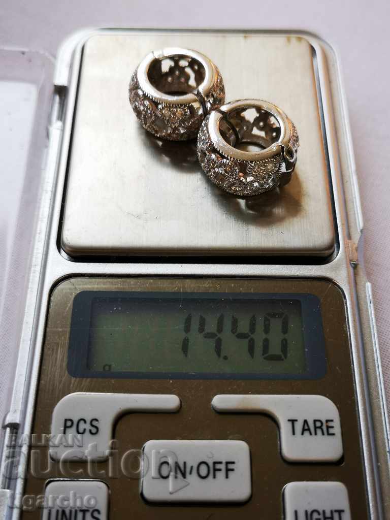 Auction Silver earrings Auction Silver earrings