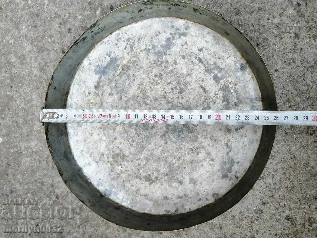 Delivery of Copper vessel, tray, copper, blue Delivery of Copper vessel, tray, copper, blue