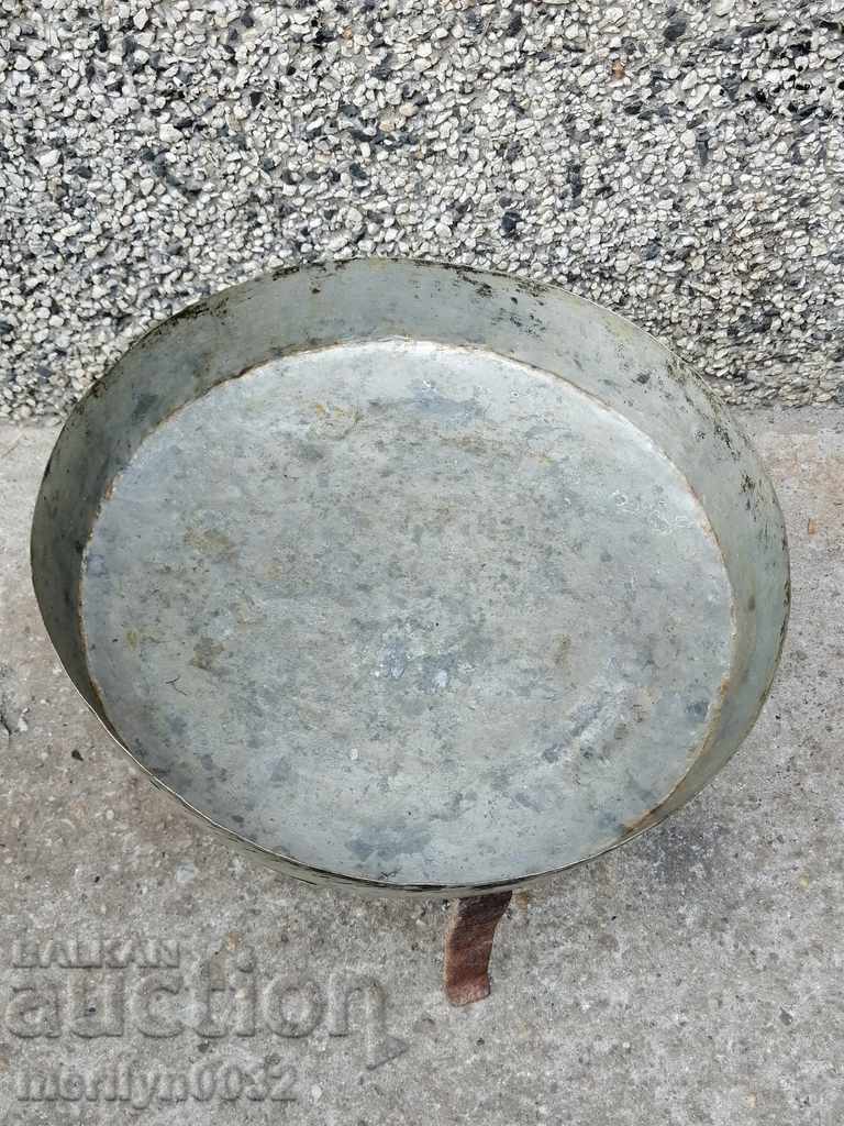 Copper vessel, tray, copper, blue - 6 Copper vessel, tray, copper, blue - 6