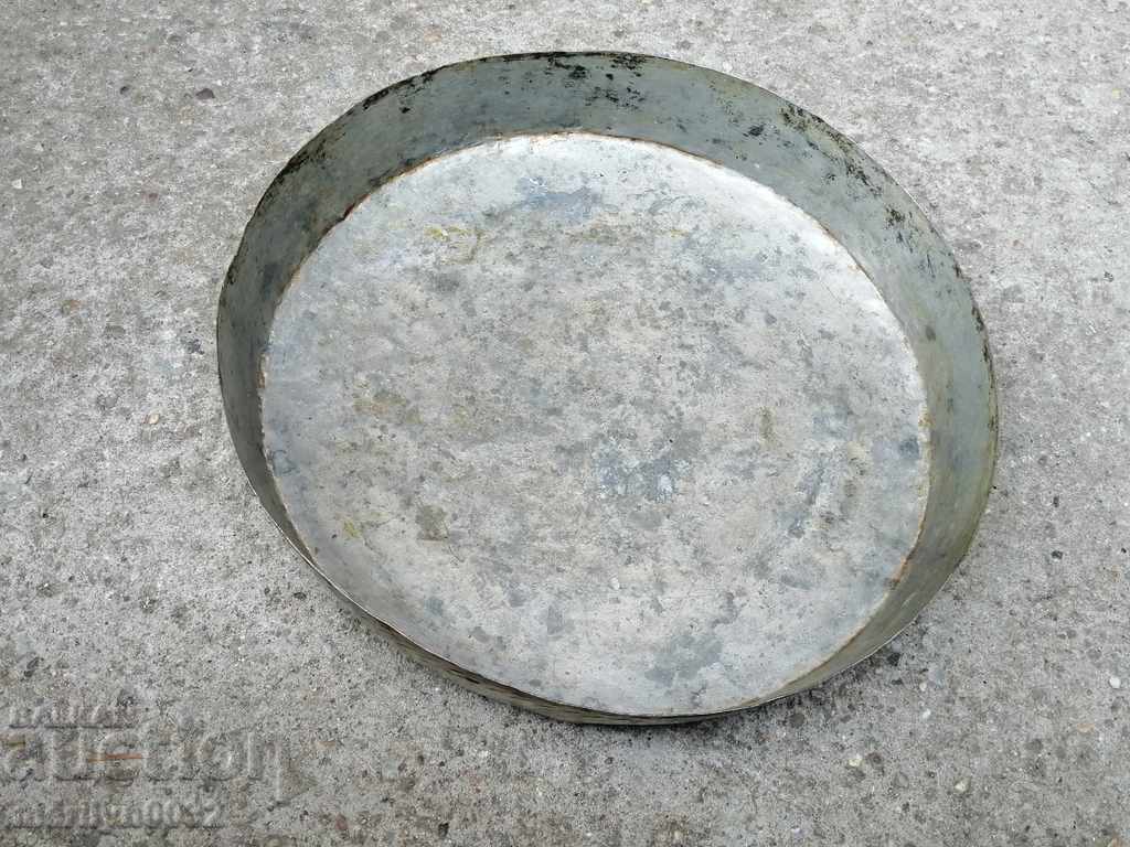 Copper vessel, tray, copper, blue Copper vessel, tray, copper, blue