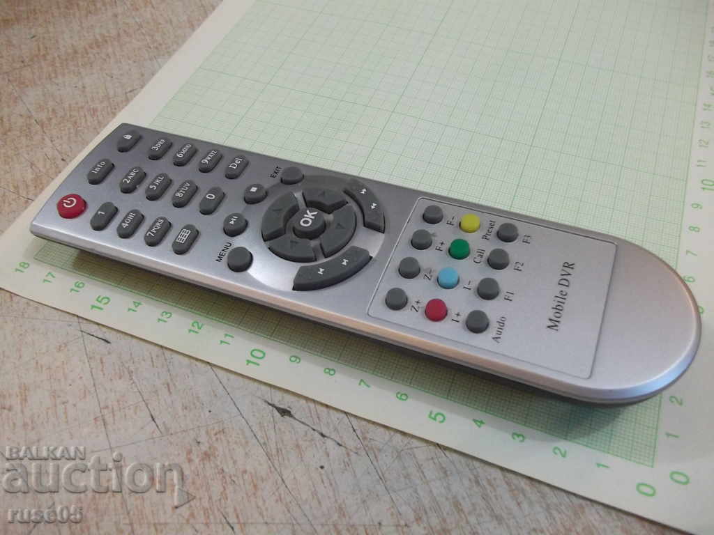 Auction Remote "Mobile DVR" working Auction Remote "Mobile DVR" working