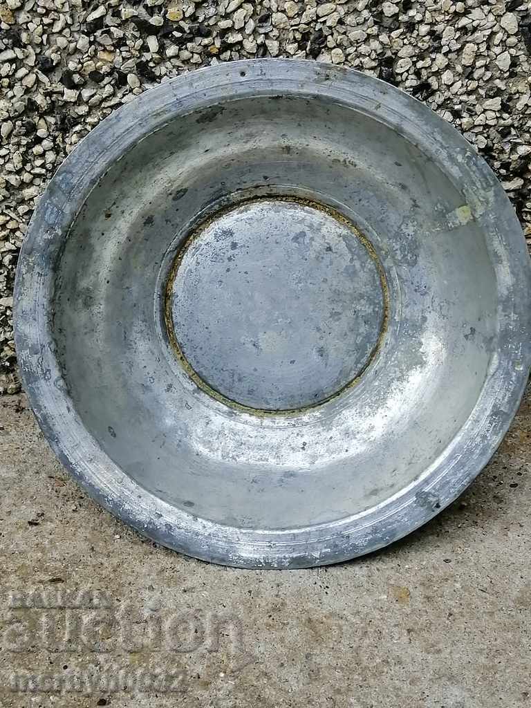 Tinned copper sahane, baker, pot with price 44.00 BGN | € 22.50 Tinned copper sahane, baker, pot with price 44.00 BGN | € 22.50