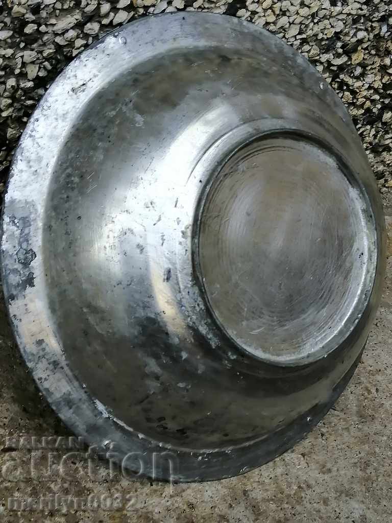 Tinned copper sahane, baker, pot - 7 Tinned copper sahane, baker, pot - 7