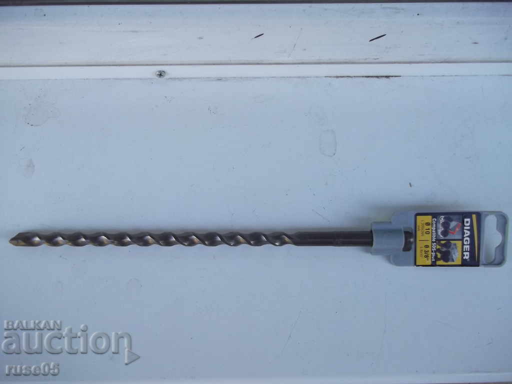 Drill "DIAGER - SDS - PLUS for concrete Ø 10 L 200 X 260 mm" with price 12.00 BGN | € 6.14