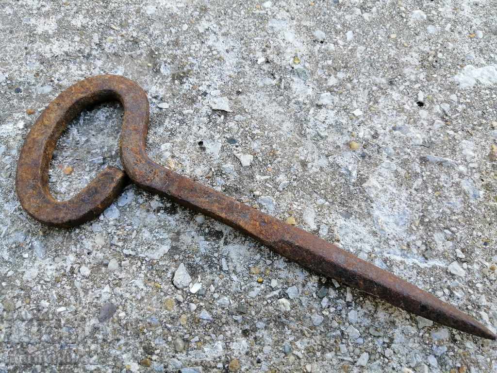 Παλιά σούβλα θανάτωση των ζώων σφυρήλατο σίδερο - 5 Παλιά σούβλα θανάτωση των ζώων σφυρήλατο σίδερο - 5