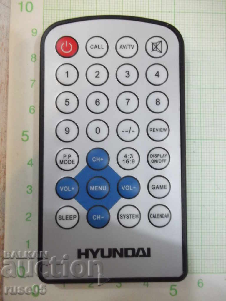 Remote "HYUNDAI" working with price 5.00 BGN | € 2.56 Remote "HYUNDAI" working with price 5.00 BGN | € 2.56