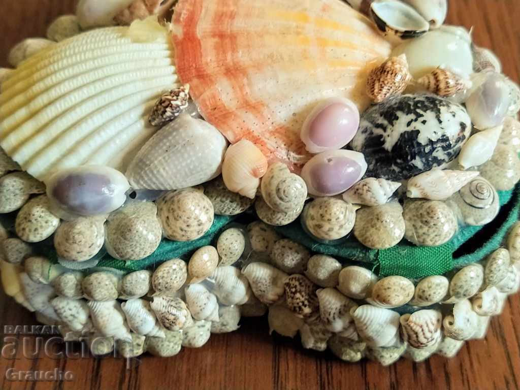 Delivery of A "trinket" box with exotic shells