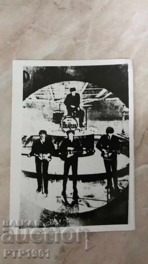 old photo-Beatles