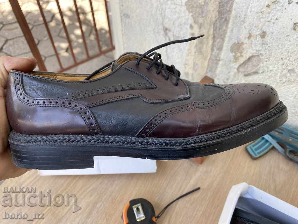 Delivery of 10381. Italian shoes genuine leather sole gyon 46 no Delivery of 10381. Italian shoes genuine leather sole gyon 46 no