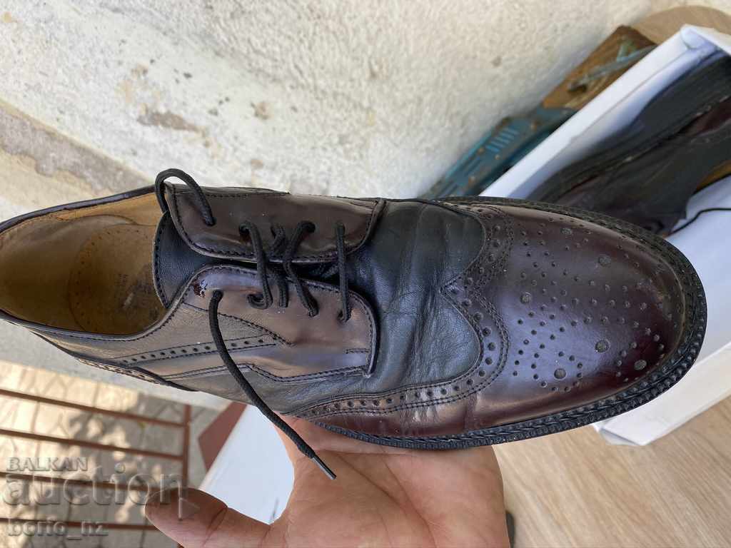 10381. Italian shoes genuine leather sole gyon 46 no - 7 10381. Italian shoes genuine leather sole gyon 46 no - 7