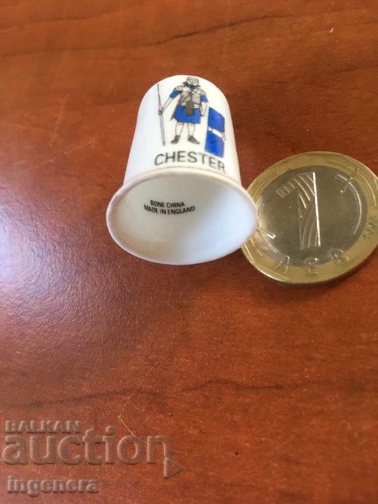 Thimble porcelain with price 5.00 BGN | € 2.56 Thimble porcelain with price 5.00 BGN | € 2.56