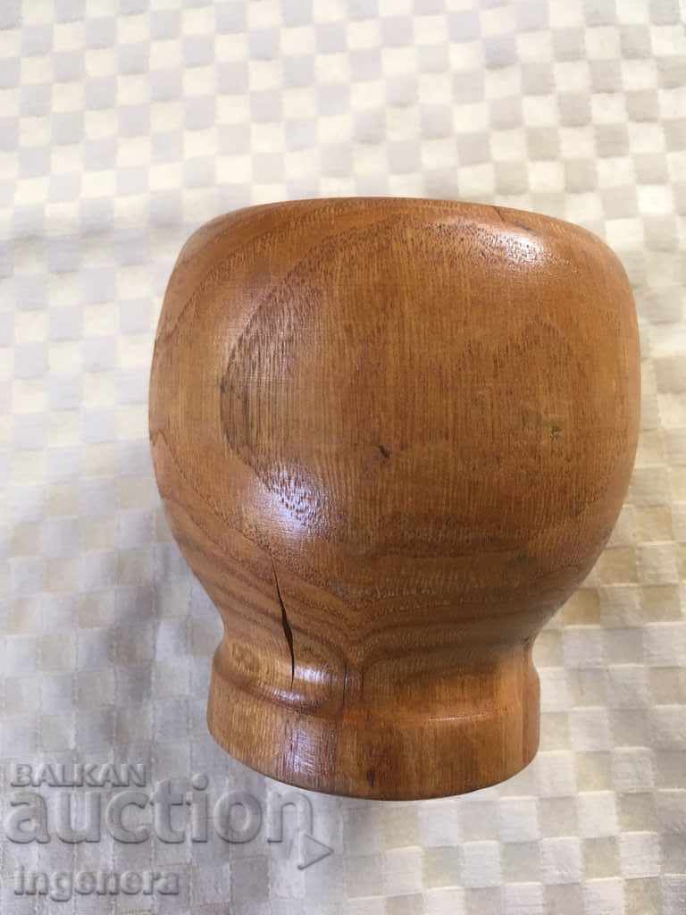GLASS BOWL CANDLEHOLDER ANCIENT WOOD with price 4.00 BGN | € 2.05 GLASS BOWL CANDLEHOLDER ANCIENT WOOD with price 4.00 BGN | € 2.05