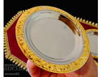 WMF gold-plated appetizer plate 11.5 cm.