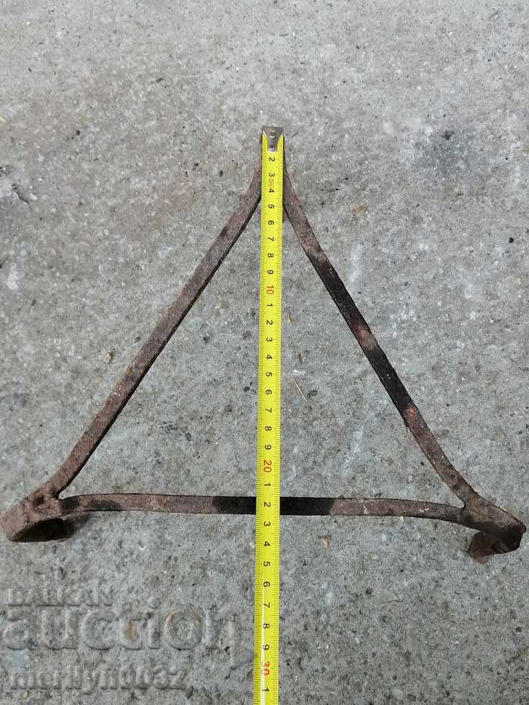 Auction Old forged sazek, wrought iron, primitive Auction Old forged sazek, wrought iron, primitive