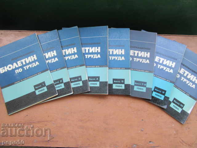 Buletin Informativ de Muncă - 1986