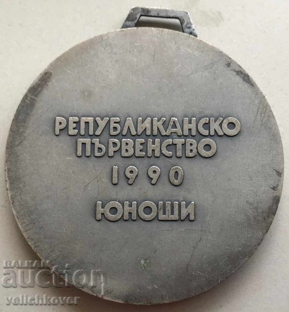 28731 Bulgarian Volleyball Federation Medal Championship 1990 with price 10.00 BGN | € 5.11 28731 Bulgarian Volleyball Federation Medal Championship 1990 with price 10.00 BGN | € 5.11