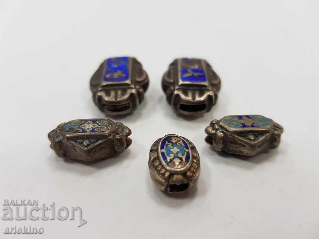 Auction Lot of pieces of shuttle shuttle with enamel for pocket watches Auction Lot of pieces of shuttle shuttle with enamel for pocket watches