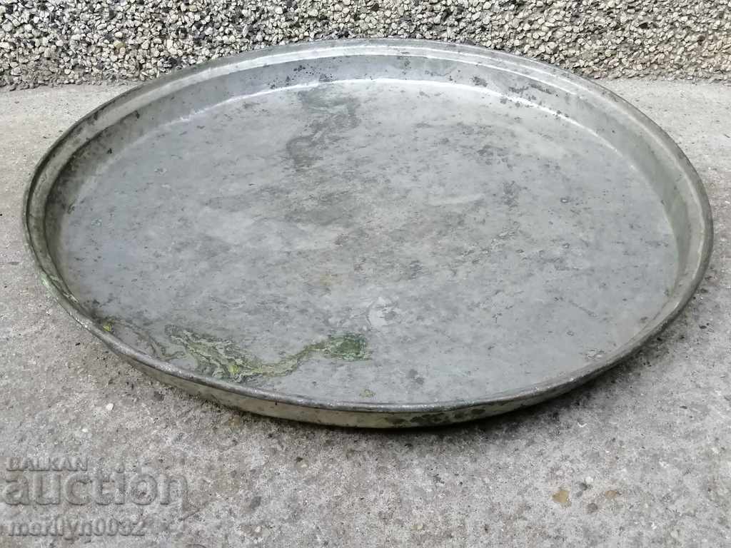 Copper vessel, tray, copper, blue with price 99.00 BGN | € 50.62 Copper vessel, tray, copper, blue with price 99.00 BGN | € 50.62