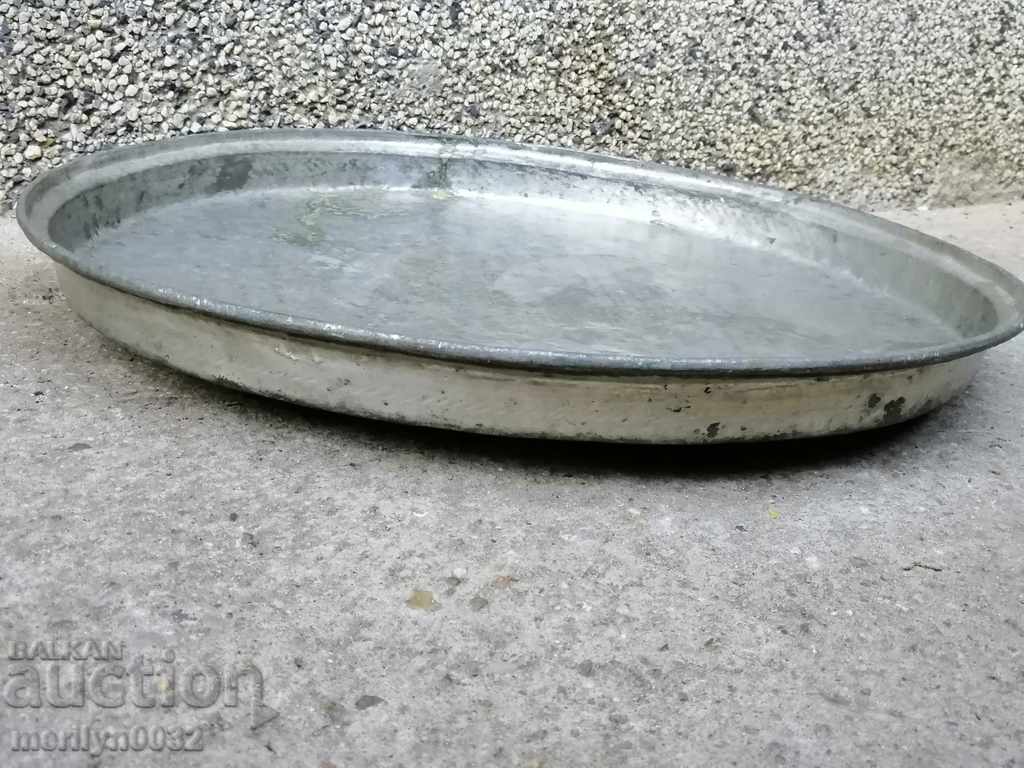 Copper vessel, tray, copper, blue - 5 Copper vessel, tray, copper, blue - 5