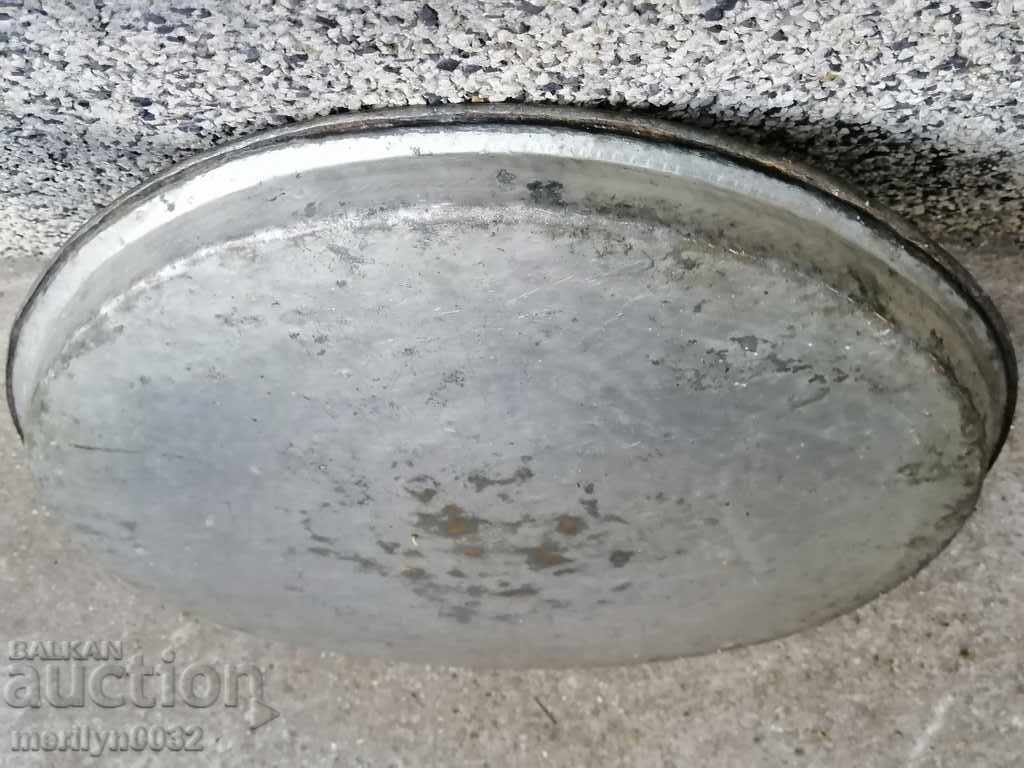 Copper vessel, tray, copper, blue - 6 Copper vessel, tray, copper, blue - 6