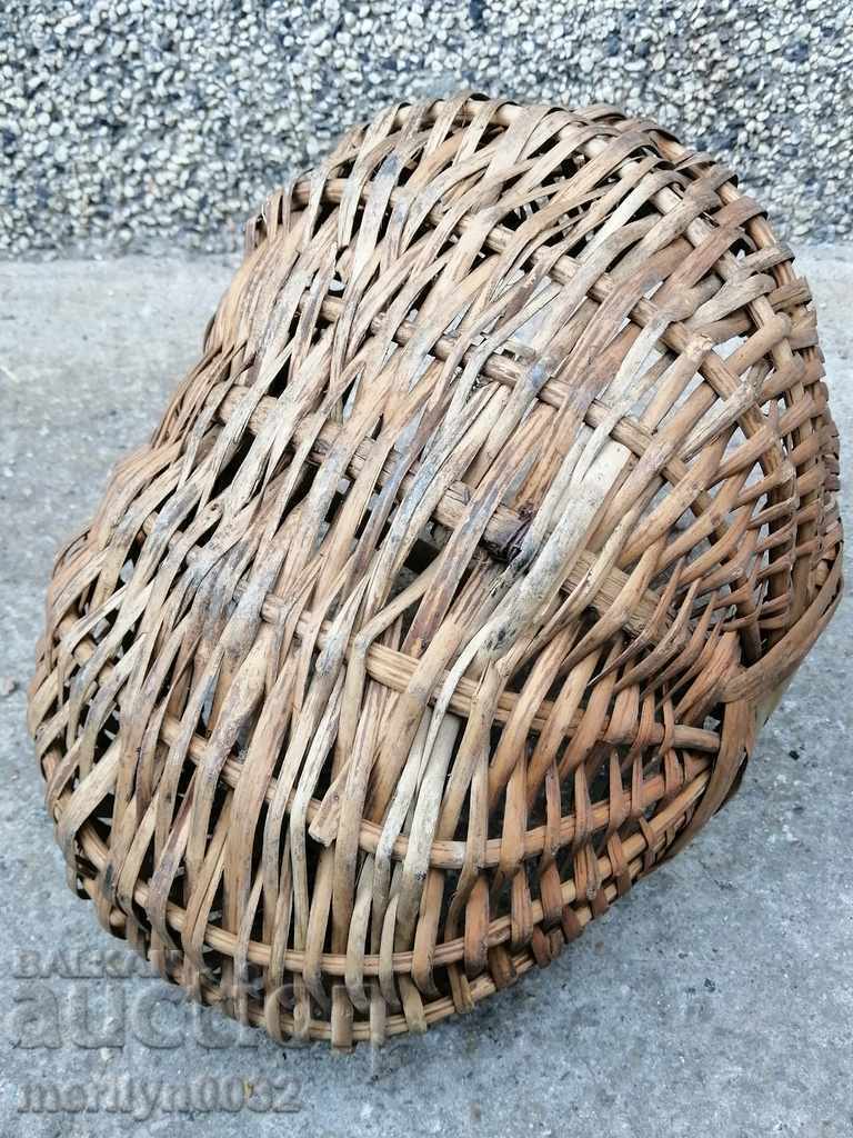 Livrarea Coș vechi de răchită, lemn, coș, paneer Livrarea Coș vechi de răchită, lemn, coș, paneer