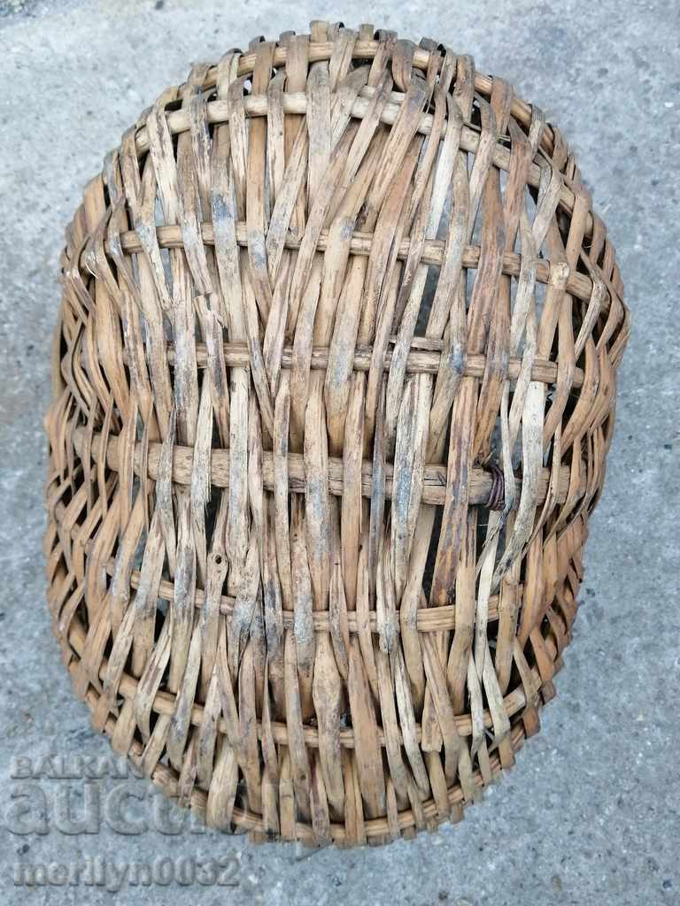 Coș vechi de răchită, lemn, coș, paneer - 7 Coș vechi de răchită, lemn, coș, paneer - 7