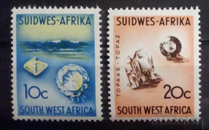 Namibia / Southwest Africa 1961 Gemstones MNH