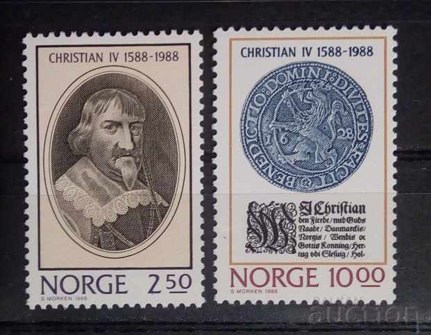 Νορβηγία 1988 Personalities/Kings/Monarchs MNH