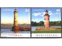 Чисти марки  Морски фарове  2015  от Германия