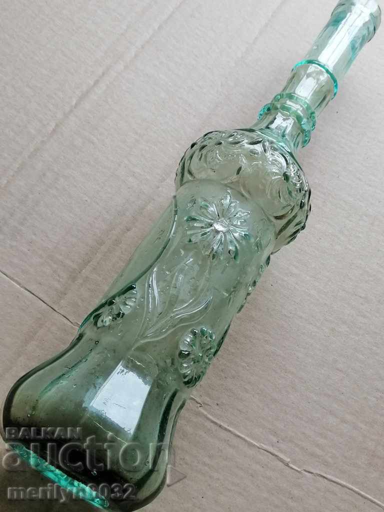 Old glass bottle, REDKAZ bottle with price 76.00 BGN | € 38.86 Old glass bottle, REDKAZ bottle with price 76.00 BGN | € 38.86
