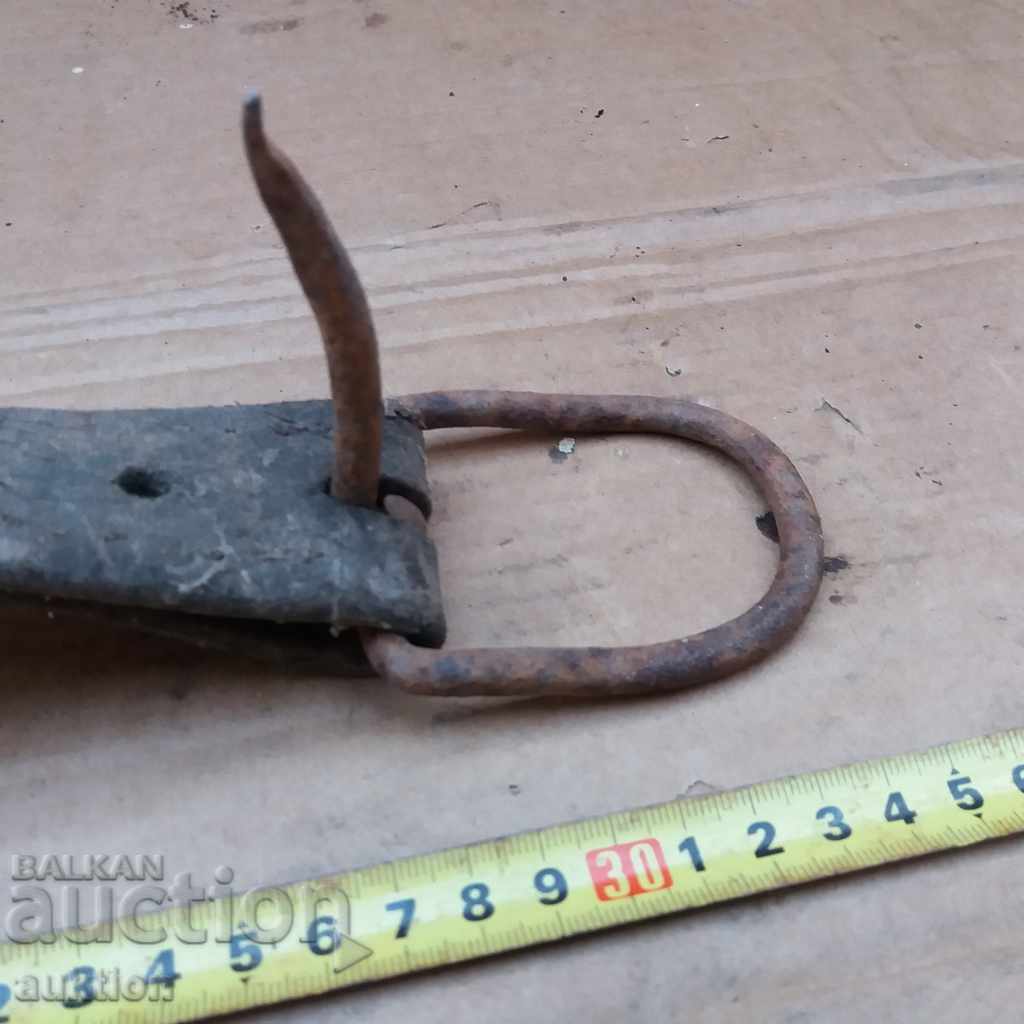 STAR BELT, LOCK LEATHER WROUGHT IRON - 5 STAR BELT, LOCK LEATHER WROUGHT IRON - 5