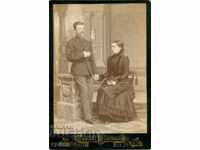 OLD PHOTO - CARDBOARD - 1283