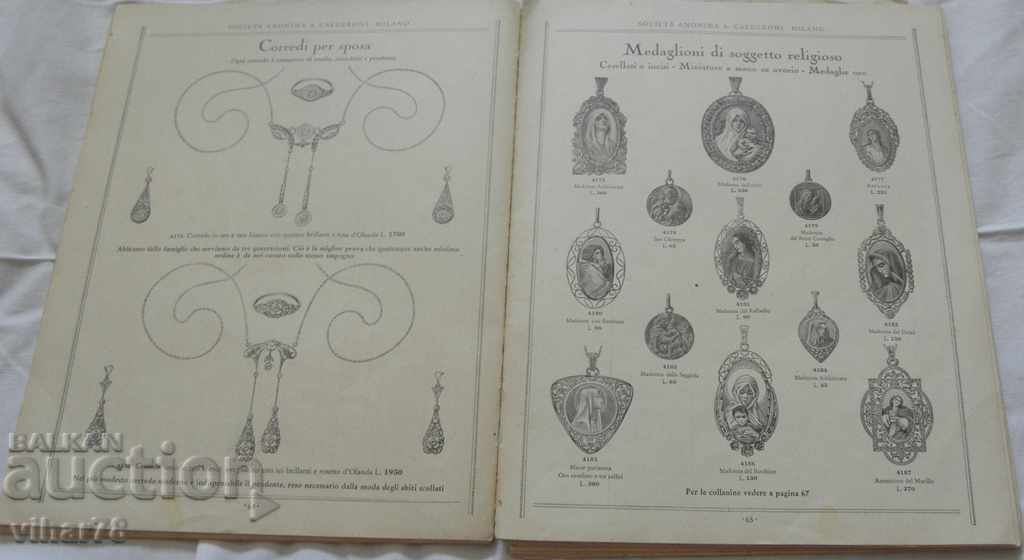 Delivery of Old catalog-magazine 1929-watch-snuffbox many works Delivery of Old catalog-magazine 1929-watch-snuffbox many works