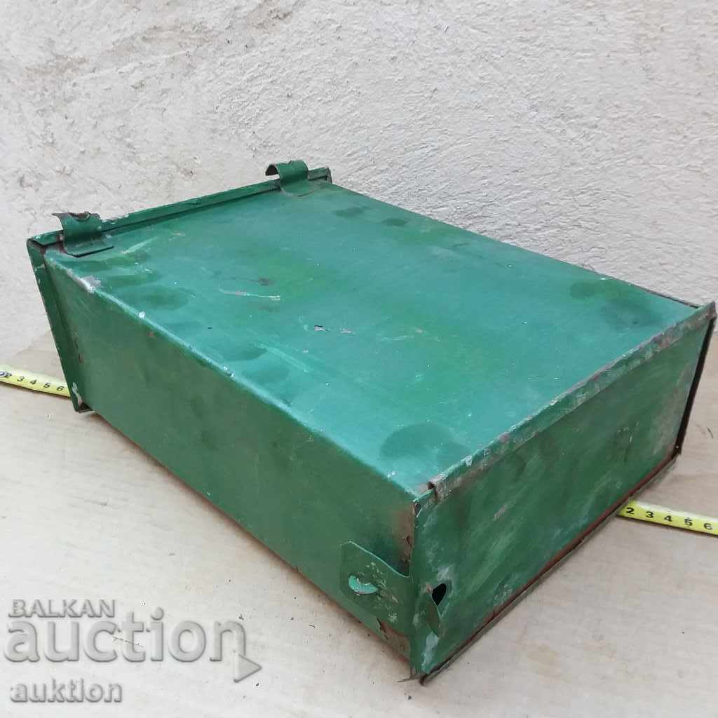 OLD POST BOX - METAL, SOC. - 6