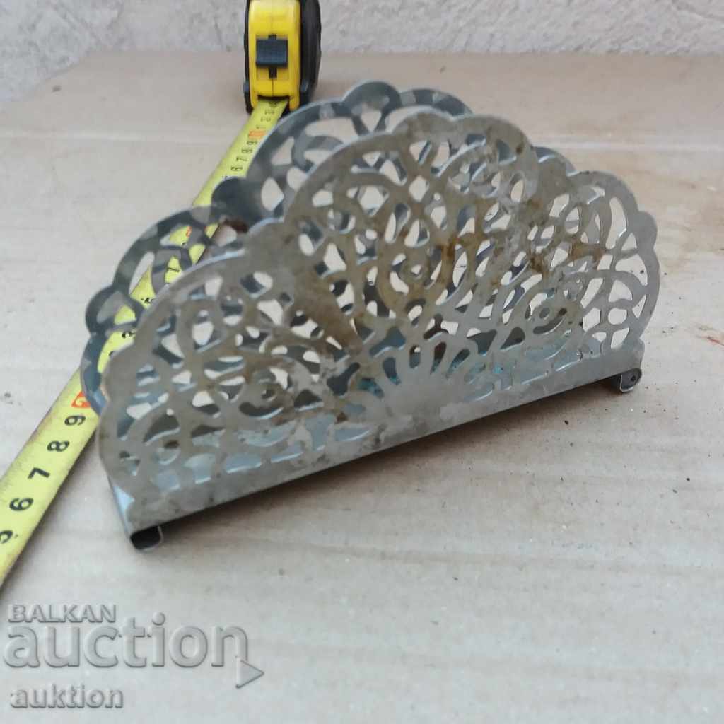 OLD METAL NAPKIN with price 0.99 BGN | € 0.51 OLD METAL NAPKIN with price 0.99 BGN | € 0.51