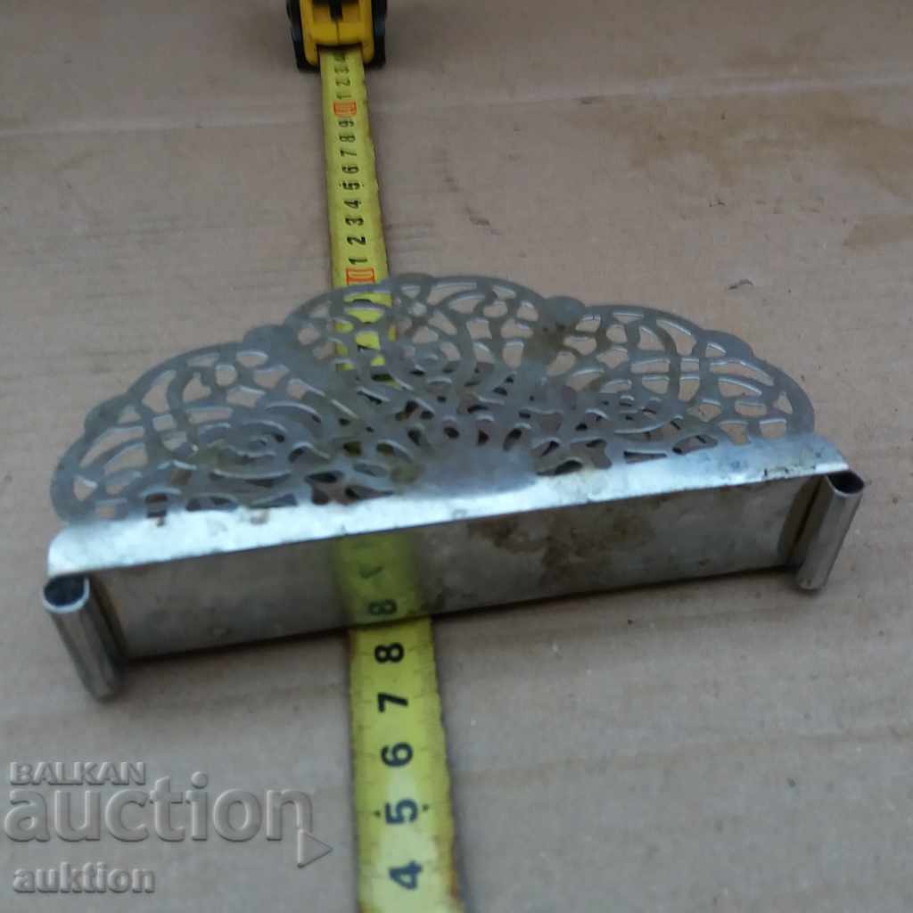 OLD METAL NAPKIN - 7 OLD METAL NAPKIN - 7