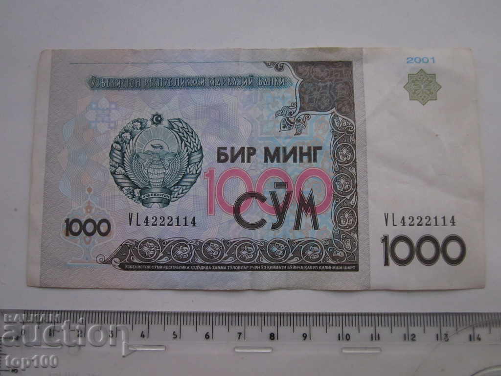 Auction BANKNOTE 1000 CYM 2001 BZC !!! Auction BANKNOTE 1000 CYM 2001 BZC !!!