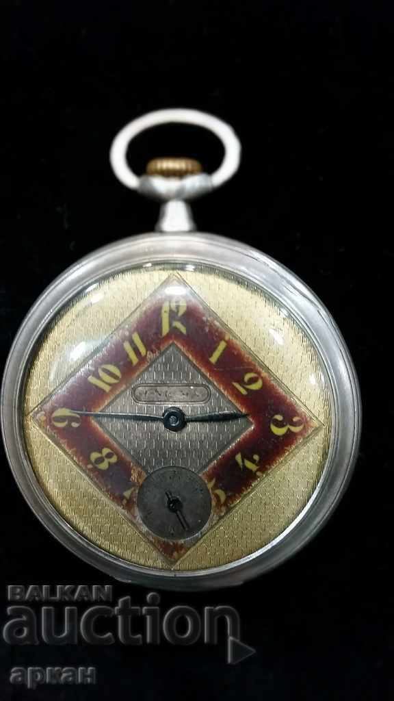 silver pocket watch Enigma - 7 silver pocket watch Enigma - 7