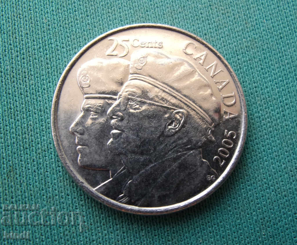 Καναδάς 25 σεντ 2005