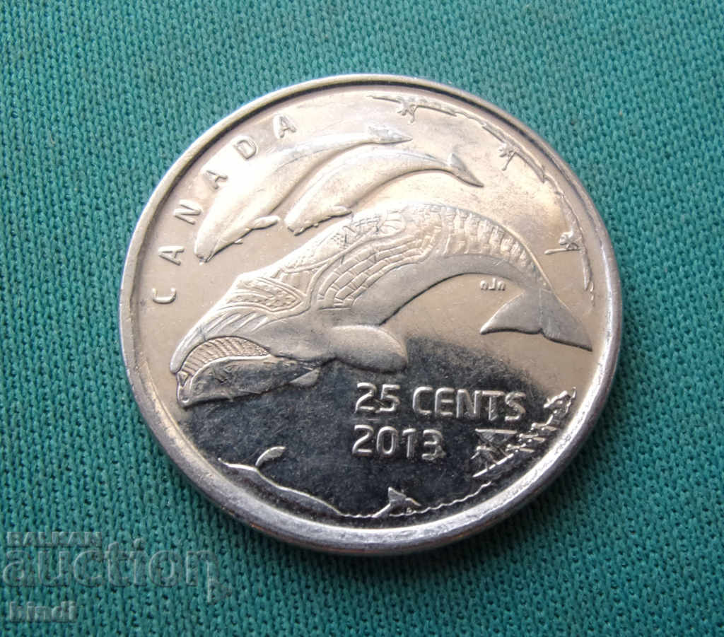 Καναδάς 25 σεντ 2013