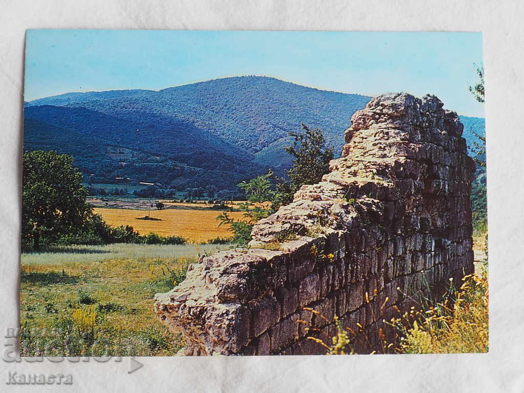 Preslav ruins an old fortress 1989 K 284