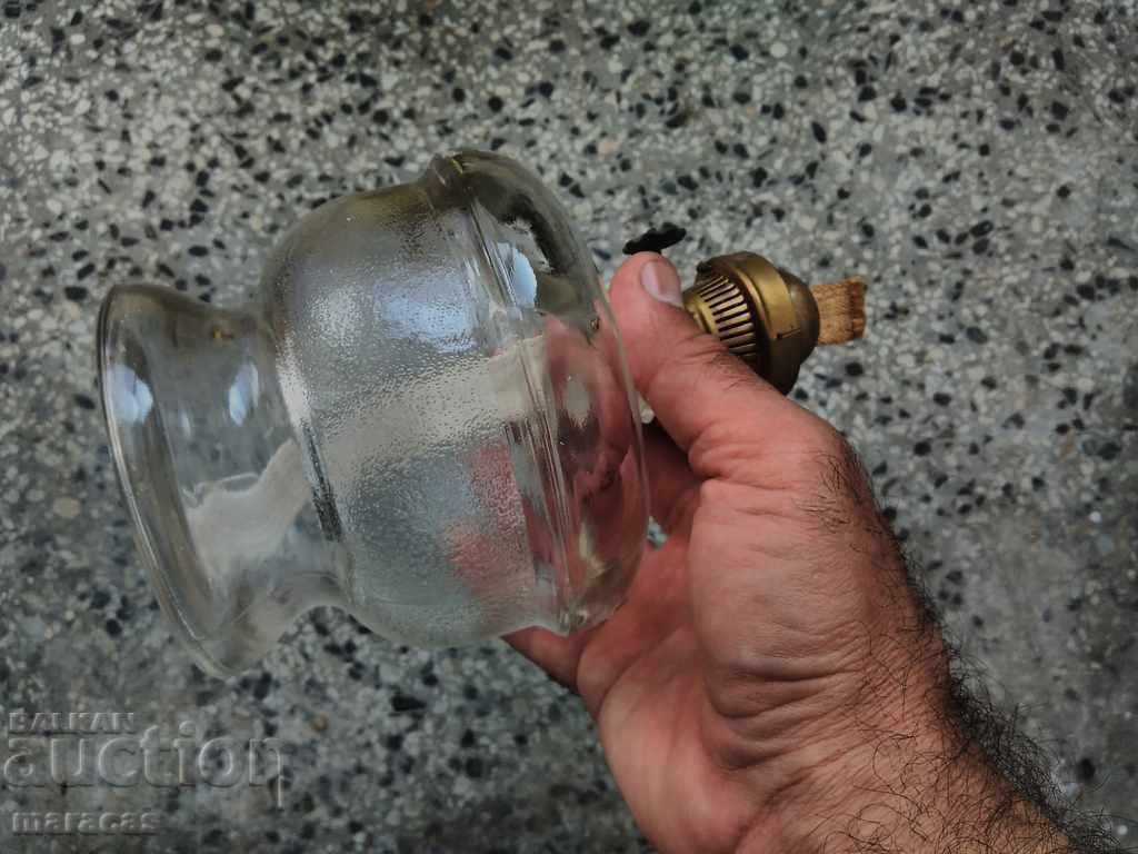 Аукцион Стъклена основа за газена лампа