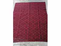 Old double-sided coverlet colorful carpet cover