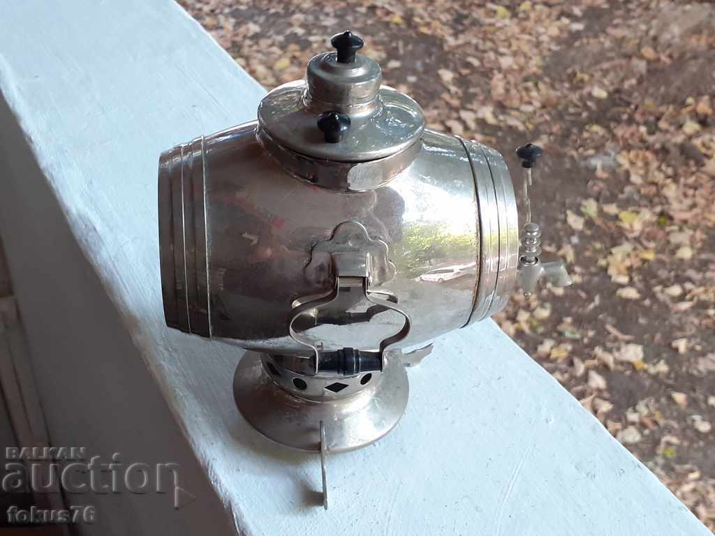 Auction  FIND - RUSSIAN SAMOVAR BURENCE JIGULE BRASS NICKEL BAKELIT